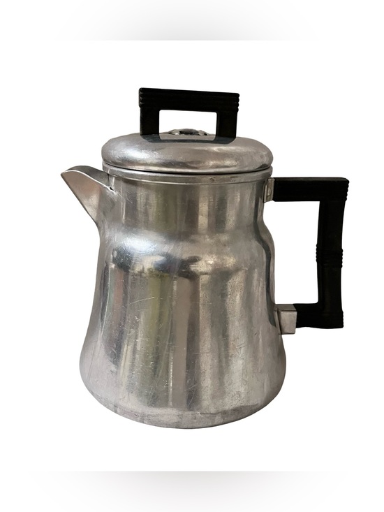 Wear ever Other - Vtg WEAR EVER Aluminum Perculator Coffee Pot #3006 Camping Outdoors 6 Cup Stove